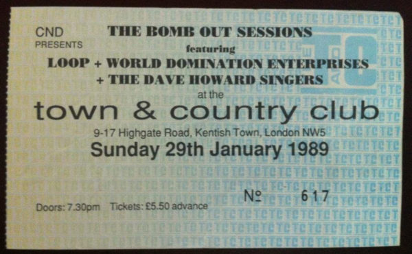 Ticket stub from 1989.Submitted by Gordon Hymus
