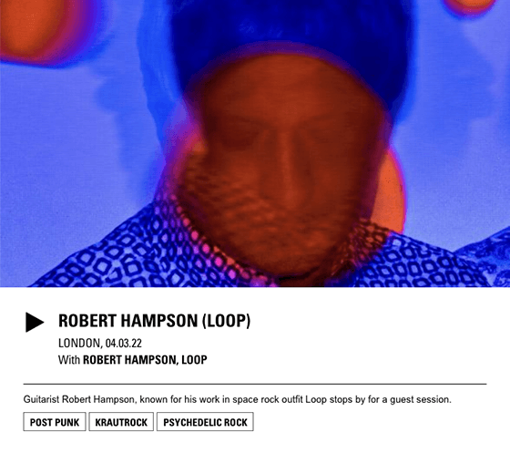 Robert Hampson DJ Set